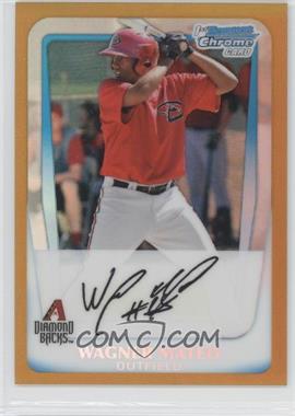 2011 Bowman - Chrome Prospects - Gold Refractor #BCP88 - Wagner Mateo /50