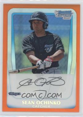 2011 Bowman - Chrome Prospects - Orange Refractor #BCP47 - Sean Ochinko /25