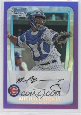 2011 Bowman - Chrome Prospects - Purple Refractor #BCP15 - Michael Brenly /700