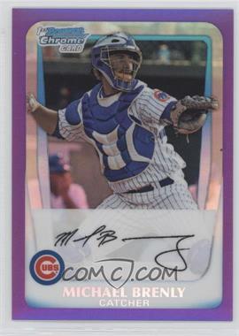 2011 Bowman - Chrome Prospects - Purple Refractor #BCP15 - Michael Brenly /700