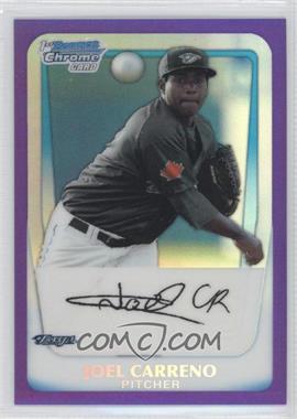 2011 Bowman - Chrome Prospects - Purple Refractor #BCP22 - Joel Carreno /700