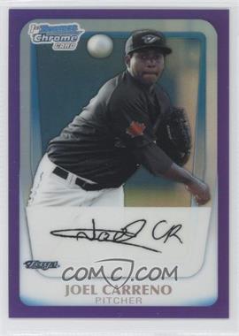 2011 Bowman - Chrome Prospects - Purple Refractor #BCP22 - Joel Carreno /700