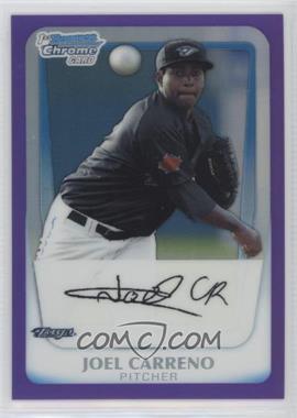 2011 Bowman - Chrome Prospects - Purple Refractor #BCP22 - Joel Carreno /700