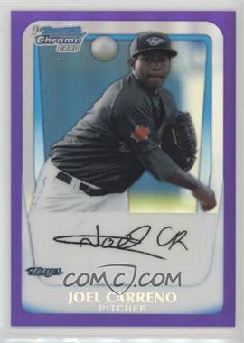 2011 Bowman - Chrome Prospects - Purple Refractor #BCP22 - Joel Carreno /700