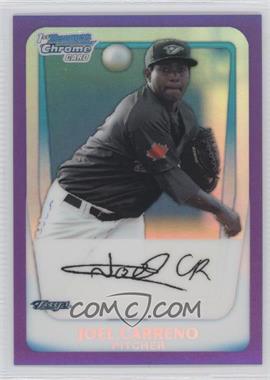 2011 Bowman - Chrome Prospects - Purple Refractor #BCP22 - Joel Carreno /700