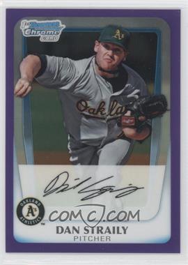 2011 Bowman - Chrome Prospects - Purple Refractor #BCP53 - Dan Straily /700