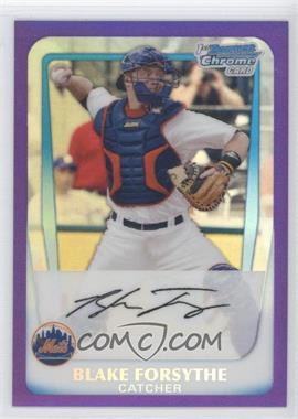 2011 Bowman - Chrome Prospects - Purple Refractor #BCP81 - Blake Forsythe /700