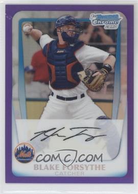 2011 Bowman - Chrome Prospects - Purple Refractor #BCP81 - Blake Forsythe /700