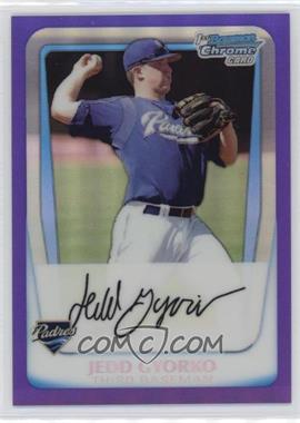 2011 Bowman - Chrome Prospects - Purple Refractor #BCP83 - Jedd Gyorko /700