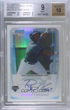 2011 Bowman - Chrome Prospects - Refractor #BCP101 - Rymer Liriano /799 [BGS 9 MINT]