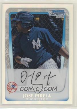 2011 Bowman - Chrome Prospects - Refractor #BCP21 - Jose Pirela /799