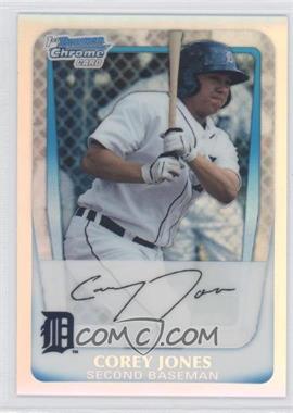 2011 Bowman - Chrome Prospects - Refractor #BCP43 - Corey Jones /799