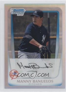 2011 Bowman - Chrome Prospects - Refractor #BCP44 - Manny Banuelos /799