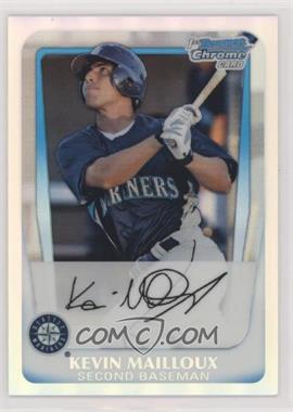 2011 Bowman - Chrome Prospects - Refractor #BCP56 - Kevin Mailloux /799