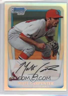 2011 Bowman - Chrome Prospects - Refractor #BCP66 - Matt Carpenter /799