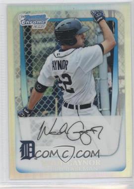 2011 Bowman - Chrome Prospects - Refractor #BCP70 - Wade Gaynor /799
