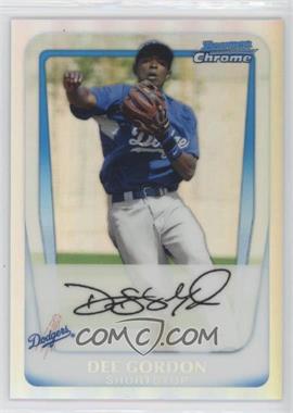 2011 Bowman - Chrome Prospects - Refractor #BCP80 - Dee Gordon /799 [EX to NM]