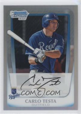 2011 Bowman - Chrome Prospects - Refractor #BCP9 - Carlo Testa /799