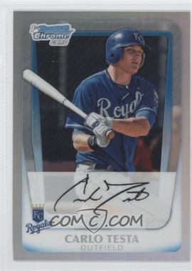 2011 Bowman - Chrome Prospects - Refractor #BCP9 - Carlo Testa /799