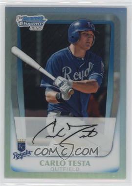 2011 Bowman - Chrome Prospects - Refractor #BCP9 - Carlo Testa /799