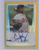 Carlos Perez [COMC RCR Near Mint‑Mint+] #/50