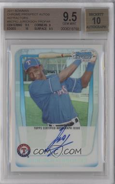 2011 Bowman - Chrome Prospects Autograph - Refractor #BCP82 - Jurickson Profar /500 [BGS 9.5 GEM MINT]