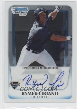 2011 Bowman - Chrome Prospects Autograph #BCP101 - Rymer Liriano