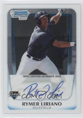 2011 Bowman - Chrome Prospects Autograph #BCP101 - Rymer Liriano