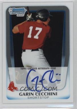 2011 Bowman - Chrome Prospects Autograph #BCP107 - Garin Cecchini