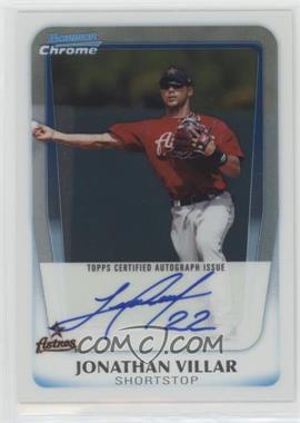 2011 Bowman - Chrome Prospects Autograph #BCP110 - Jonathan Villar