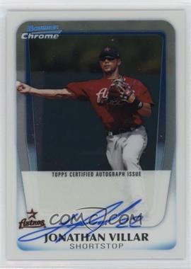 2011 Bowman - Chrome Prospects Autograph #BCP110 - Jonathan Villar