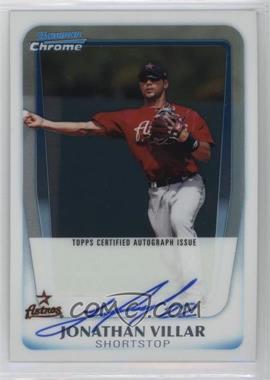 2011 Bowman - Chrome Prospects Autograph #BCP110 - Jonathan Villar