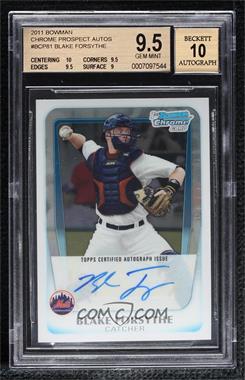 2011 Bowman - Chrome Prospects Autograph #BCP81 - Blake Forsythe [BGS 9.5 GEM MINT]