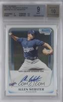 Allen Webster [BGS 9 MINT]