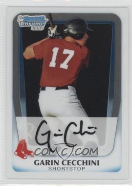 2011 Bowman - Chrome Prospects #BCP107 - Garin Cecchini