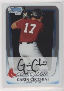 2011 Bowman - Chrome Prospects #BCP107 - Garin Cecchini