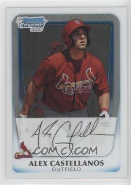 2011 Bowman - Chrome Prospects #BCP13 - Alex Castellanos