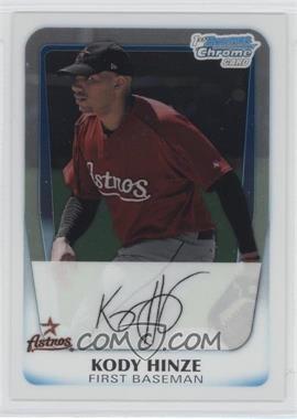 2011 Bowman - Chrome Prospects #BCP16 - Kody Hinze