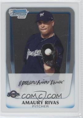 2011 Bowman - Chrome Prospects #BCP27 - Amaury Rivas