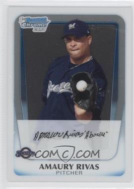 2011 Bowman - Chrome Prospects #BCP27 - Amaury Rivas