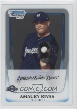 2011 Bowman - Chrome Prospects #BCP27 - Amaury Rivas