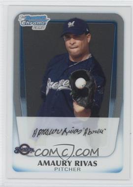 2011 Bowman - Chrome Prospects #BCP27 - Amaury Rivas