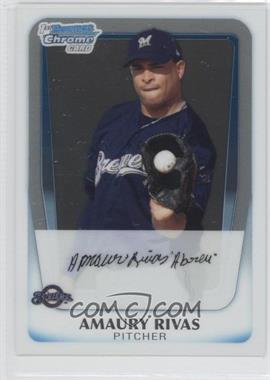 2011 Bowman - Chrome Prospects #BCP27 - Amaury Rivas