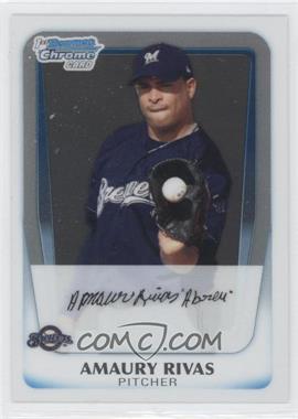 2011 Bowman - Chrome Prospects #BCP27 - Amaury Rivas