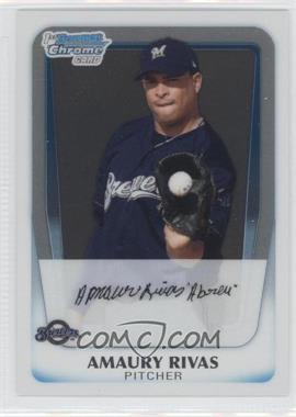 2011 Bowman - Chrome Prospects #BCP27 - Amaury Rivas