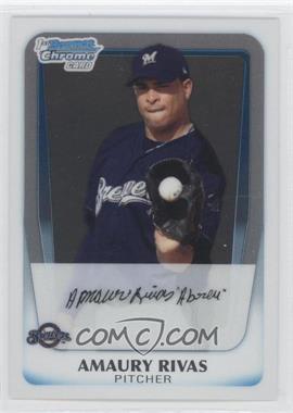 2011 Bowman - Chrome Prospects #BCP27 - Amaury Rivas