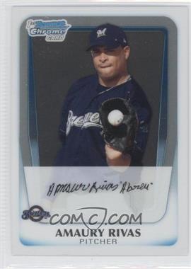 2011 Bowman - Chrome Prospects #BCP27 - Amaury Rivas