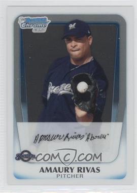 2011 Bowman - Chrome Prospects #BCP27 - Amaury Rivas