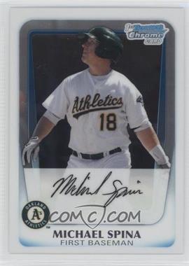 2011 Bowman - Chrome Prospects #BCP30 - Michael Spina