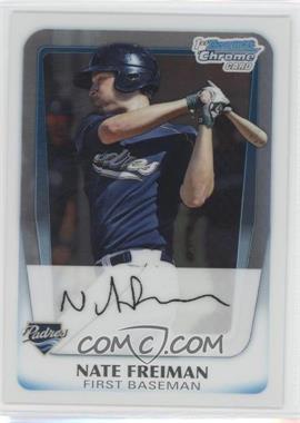 2011 Bowman - Chrome Prospects #BCP4 - Nate Freiman